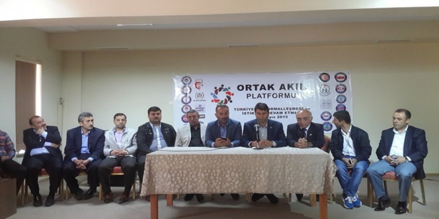 Bitlis'te STK'lardan Manifesto Gibi Açıklama