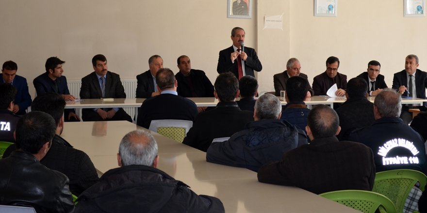 Başkan Necati Gürsoy, Taşeron İşçilerle Toplantı Yaptı