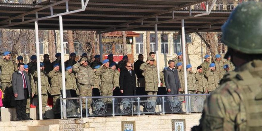 Afrin Şehidi 9 Asker, Tatvan'dan Uğurlanmıştı