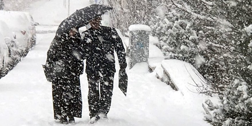 Bitlis'te Kar Yağışı Hayatı Durdurdu