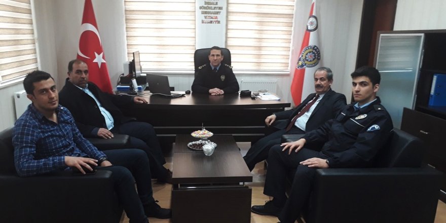 Başkan Necati Gürsoy’dan Yeni Emniyet Müdürüne Ziyaret