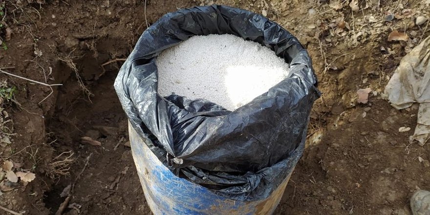 Bitlis'te, 100 Kilo Amonyum Nitrat Ele Geçirildi