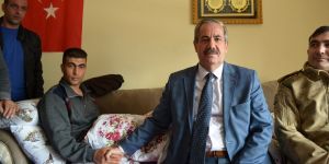 Adilcevaz Afrin Gazisini Bağrına Bastı