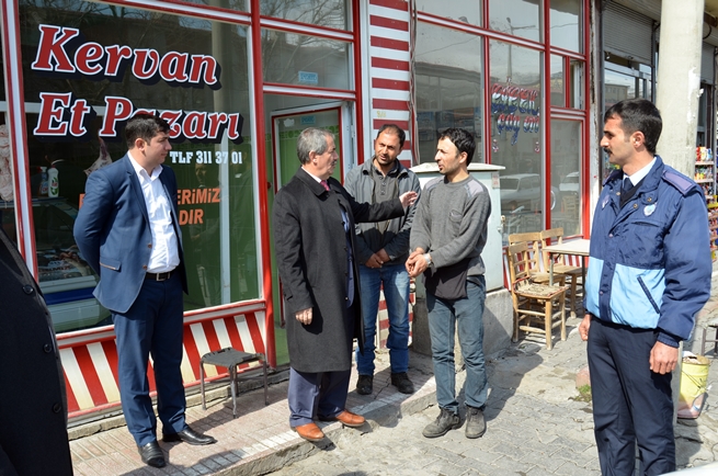 Başkandan Esnaf Ziyareti 1