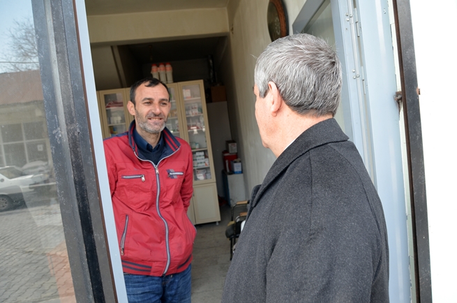 Başkandan Esnaf Ziyareti 8