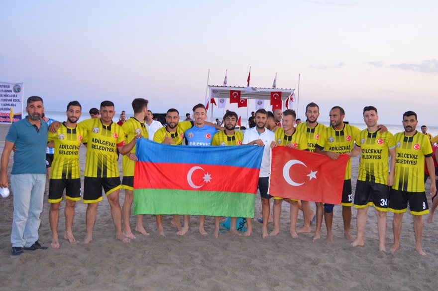 Plaj Futbolu Şampiyonu Adilcevaz Belediye Spor Oldu 16
