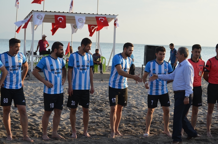 Plaj Futbolu Şampiyonu Adilcevaz Belediye Spor Oldu 8