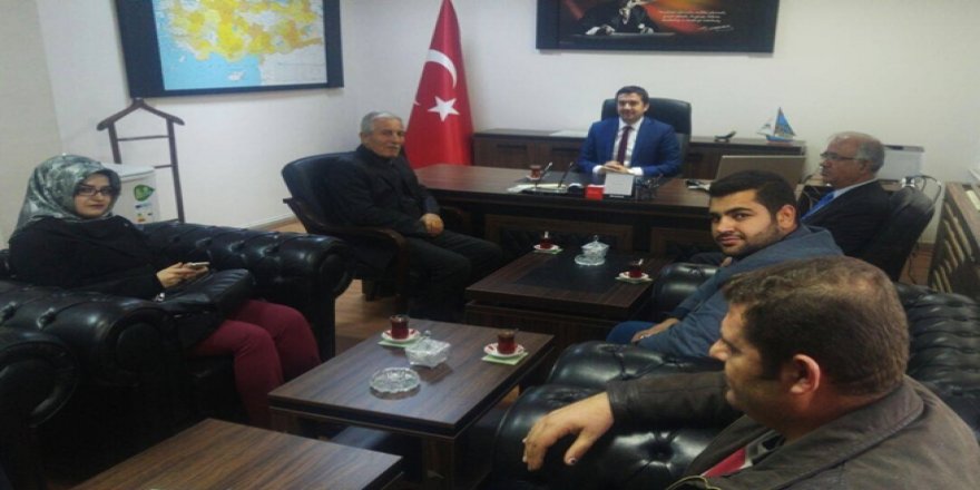 Ak Parti İlçe Teşkilatından Kaymakama Taziye