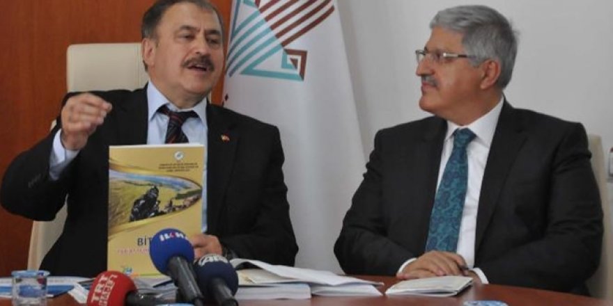 Bakan Veysel Eroğlu Bitlis'e Geldi