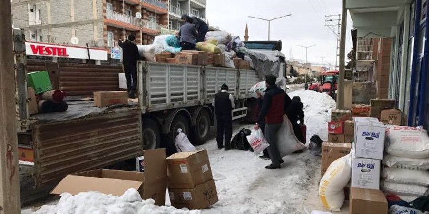 Ahlat'tan Halep Halkına Yardım