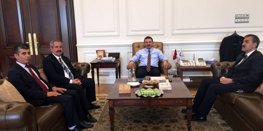 Başkan Necati Gürsoy, İçişleri Bakanı Selami Altınok’u Ziyaret Etti