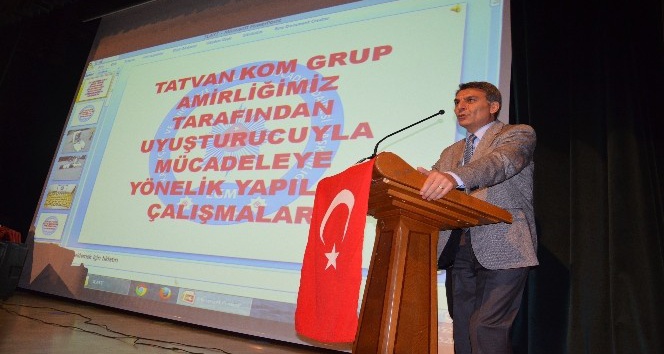 Tatvan’da Uyuşturucu ile Mücadele Çalışması