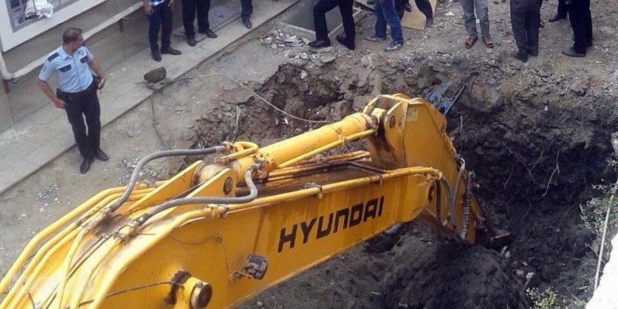 Çevre Düzenlemesi Yapılan Alanda İnsan Kafatası Bulundu