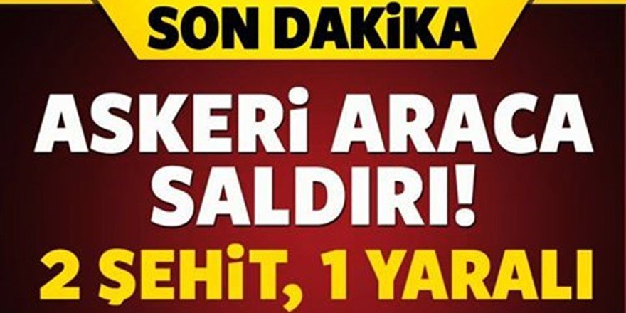 Bitlis’te Mayın Patladı: 2 Şehit,1 Yaralı