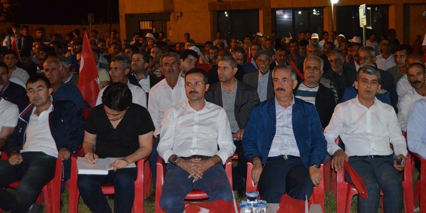 Adilcevaz’da 15 Temmuz Demokrasi ve Milli Birlik Günü Kutlandı