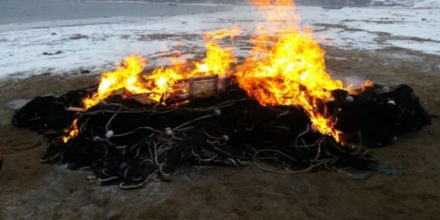 Nazik Gölü'nde Jandarmadan Büyük Operasyon