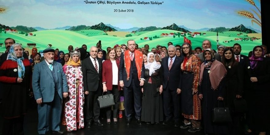 Bitlisli Çiftçiler Cumhurbaşkanı Erdoğan ile Buluştu