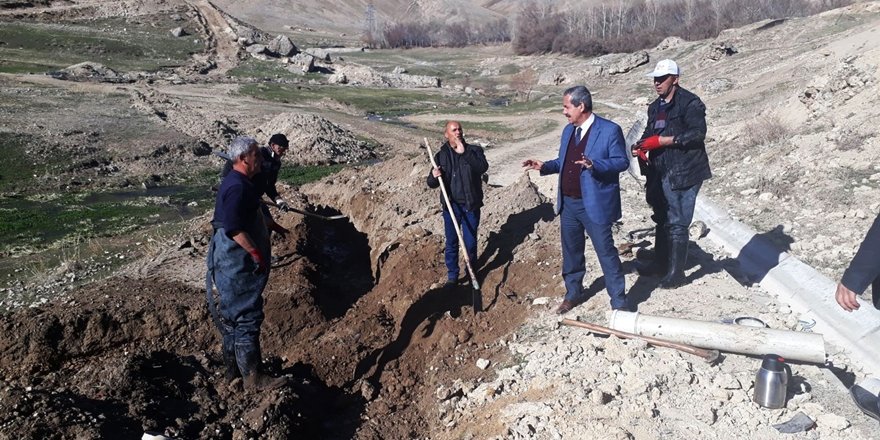 Adilcevaz’da İçme Suyu Çalışması