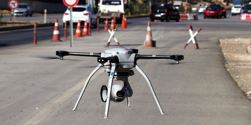 Bitlis'te Drone Destekli Trafik Denetimi