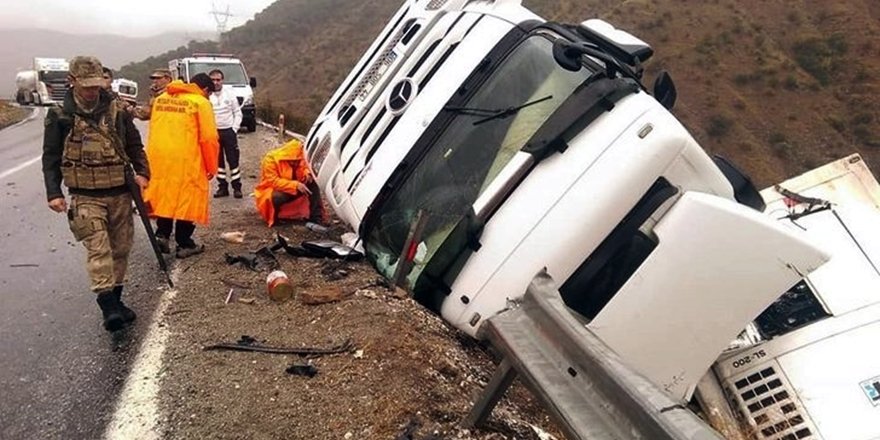 Bitlis’te Trafik Kazası; 1 Kişi Hayatını Kaybetti