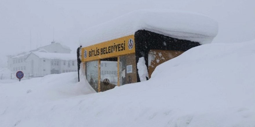 Bitlis Kar Hapsinde