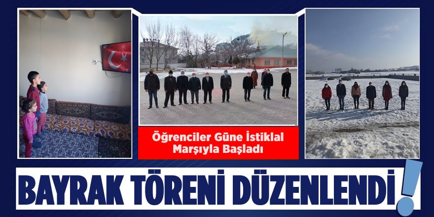 Adilcevaz’da Bayrak Töreni Düzenlendi