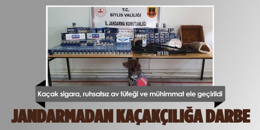 Jandarmadan Kaçakçılığa Darbe