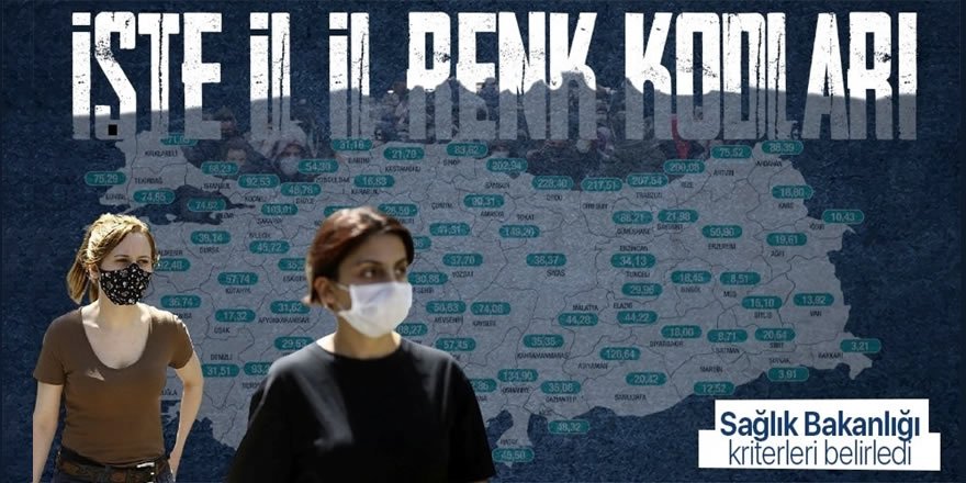 1 Mart'ta Hangi İl Normalleşmeye Geçecek? İşte İllerin Renk Kodları!