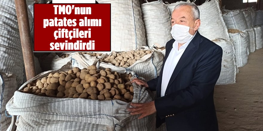 TMO'nun Patates Alımı Çiftçileri Sevindirdi