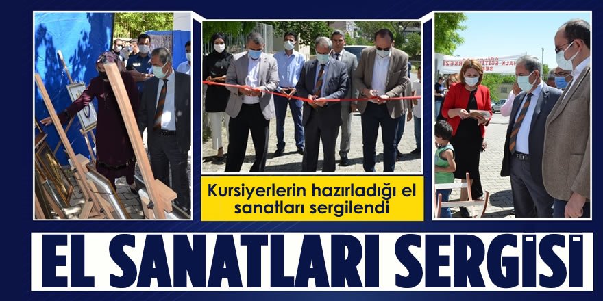 Adilcevaz’da El Sanatları Sergisi Açıldı