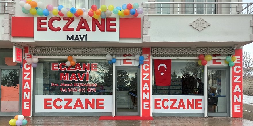 Adilcevaz’da Mavi Eczanesi Hizmete Açıldı