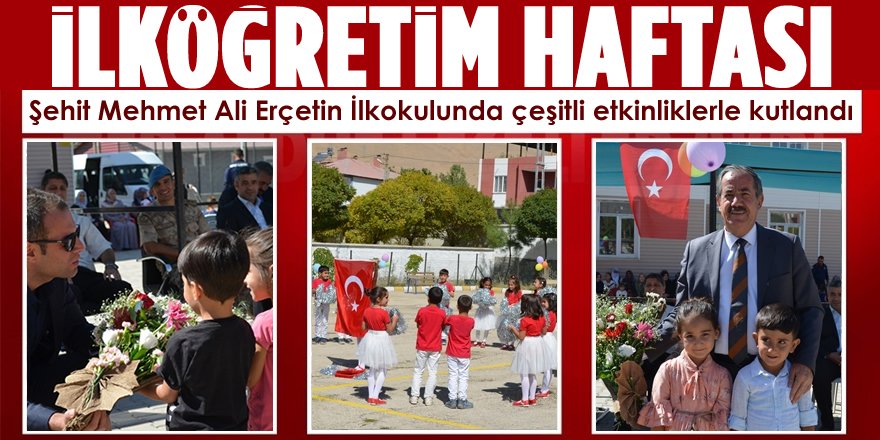 Adilcevaz’da İlköğretim Haftası Kutlandı