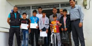 Güreş Müsabakasında Derece Alan Öğrencilere Ödül