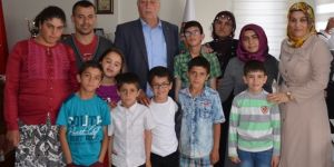 Özel Eğitime Muhtaç Çocuklardan Belediyeye Ziyaret