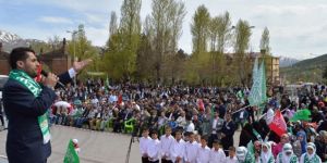 Bitlis'te Coşkulu Kutlu Doğum Haftası Etkinliği