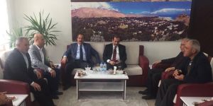 Ak Parti Bitlis Eski Milletvekili Cemal Taşar’dan Başkan Necati Gürsoy’a Ziyaret