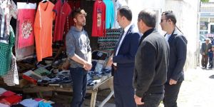 Kaymakam ve Başkandan Esnaf Ziyareti