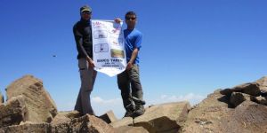 İki Dağcı Süphan Dağı’na Zirve Yaptı