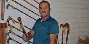 700 Yıllık Ceviz Ağacından Yapılan Bastonlar Ortadoğu Pazarında